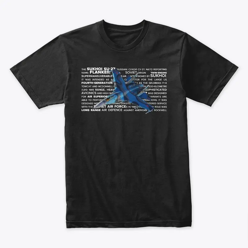 Premium T-Shirt SU-27 Flanker